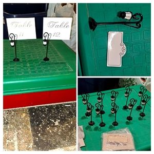 10 lantern card table # holders